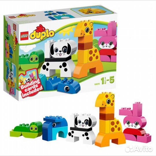 Lego duplo животные