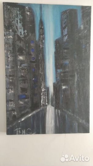 Картина маслом на холсте