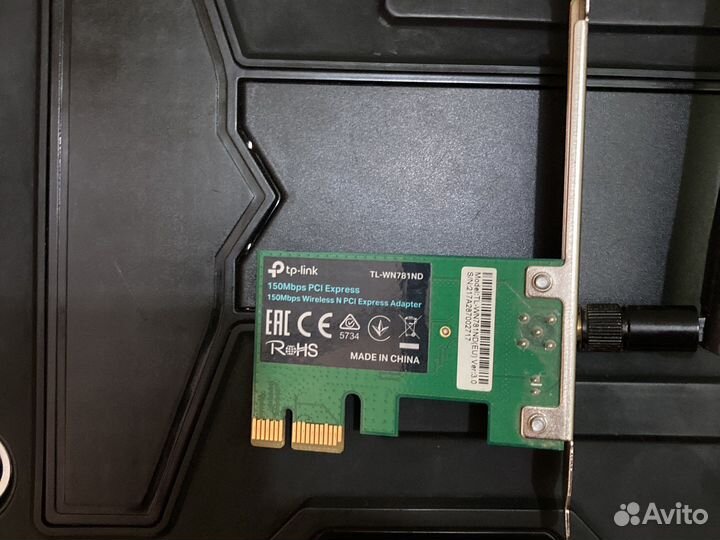 Контроллер wi-fi 150mb/сек для пк