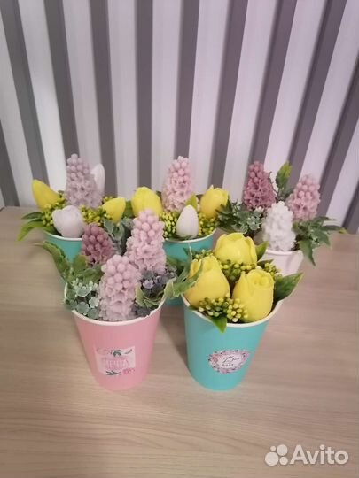 Букет из мыла