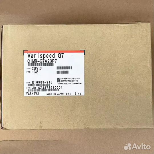 Yaskawa cimr-G7A23P7