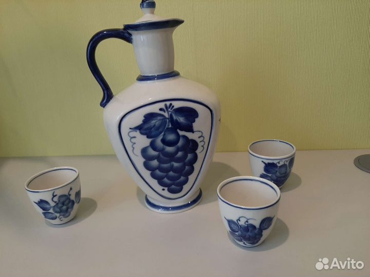 Сервиз Гжель