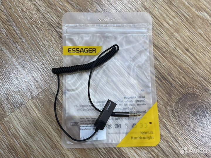 Essager Aux Bluetooth адаптер