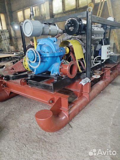 Дизельная насосная станция 200Д-90б (ямз-238д)