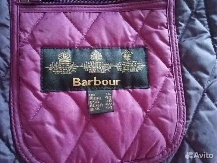 Стёганая куртка barbour 46-48 размер