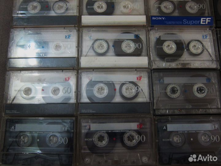 Аудиокассета Sony EF 90