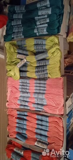 Нитки мулине гамма