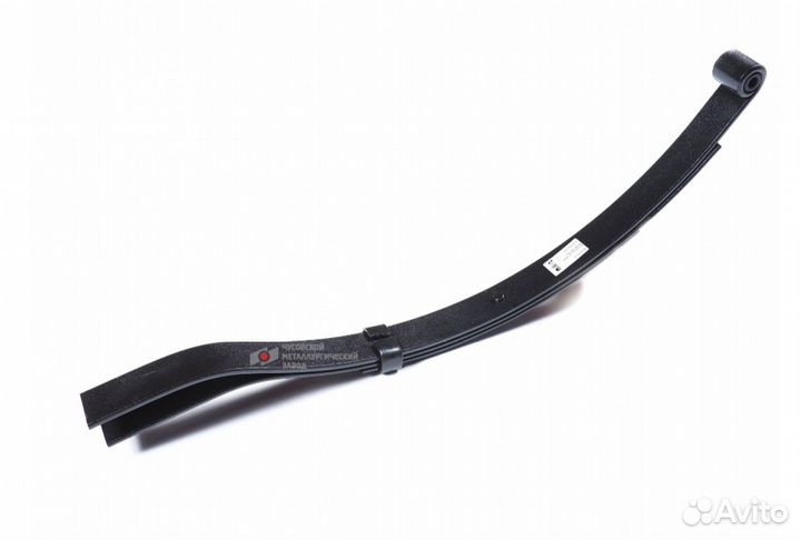 Рессора на прицеп мзса (чмз), 3-х листовая, 45х8х