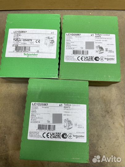 Контактор Schneider Electric LC1D25M7