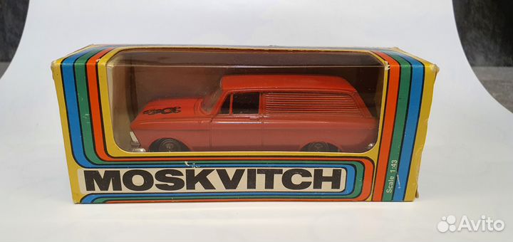 Модель москвич 434 а6, без ми, олимпиада 80 мишка