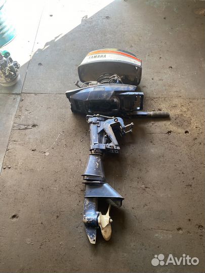 Лодочный мотор yamaha 6-8 на запчасти