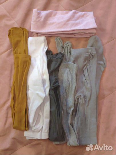 Колготки новые на девочку 7-12 лет