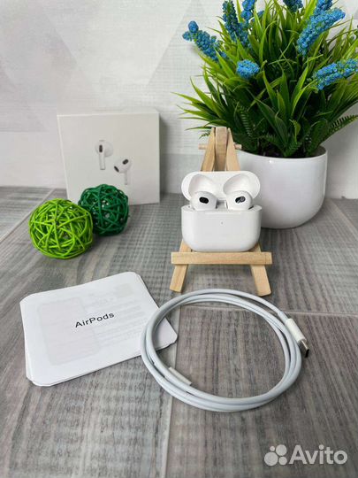 Apple airpods 3 + чехол в подарок
