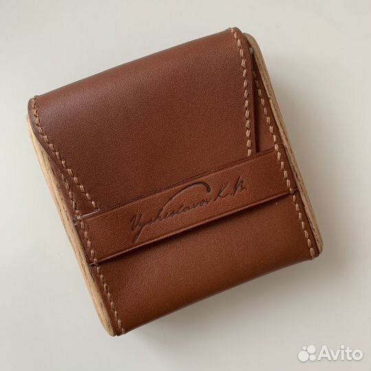 Портсигар из кожи / новый