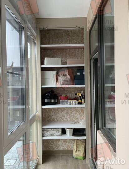 Шкаф на балкон с рольставнями по вашим размерам