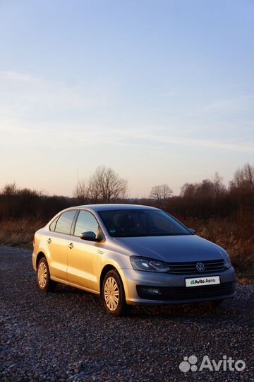 Volkswagen Polo 1.6 AT, 2018, 105 000 км