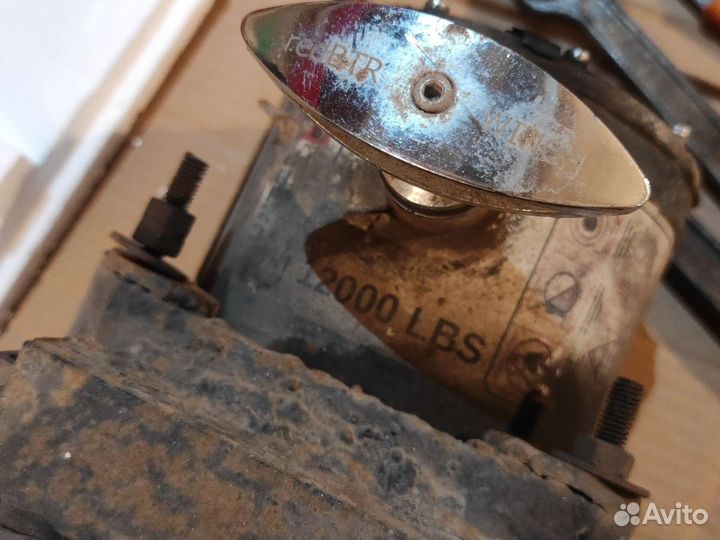 Лебедка электрическая 12v бу