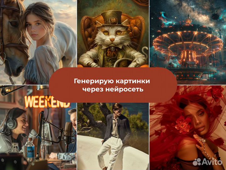 Генерация изображений в нейросети