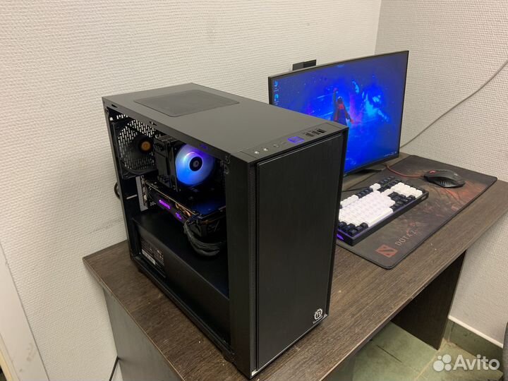 Игровой пк Ryzen 5 2600/RX590-8Gb/Озу 16Gb/SSD240
