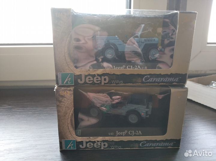Масштабные модели 1 43 Джип - виллис