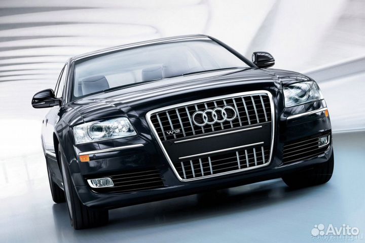 Ковры резиновые в салон на Audi A-8 с 2002-2010 г