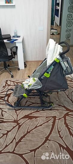 Детские санки коляска бу