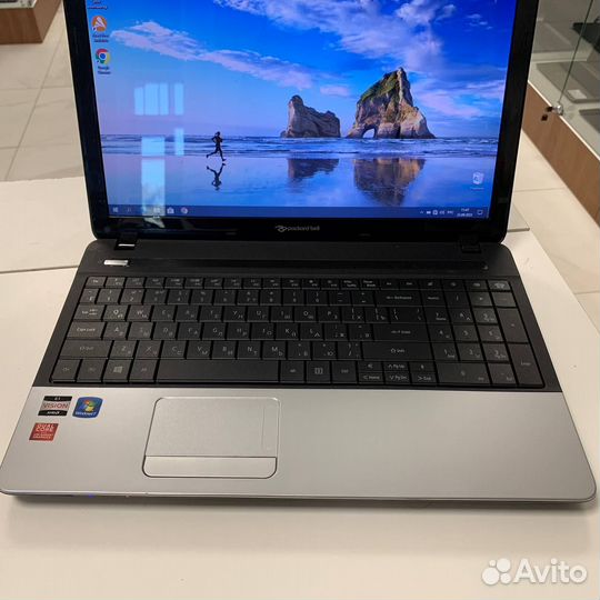 Ноутбук Packard Bell 15.6 (AMD E1/ 4gb/ SSD)