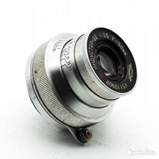 Индустар 22 П 3,5/50 1951г на зоркий. М39