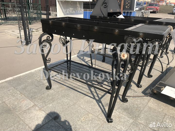 Мангал разборный кованный Гномик