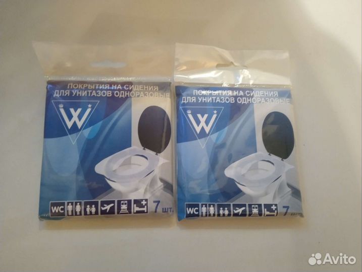 Одноразовые покрытия на унитаз