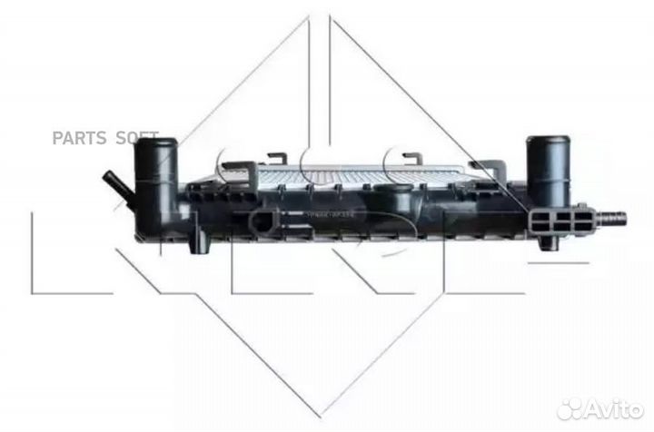 Радиатор VAG polo 09- 1.2