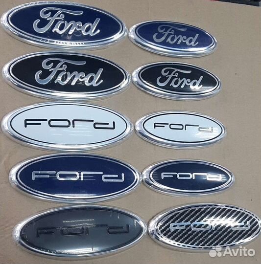 Эмблемы Ford комплект 2шт