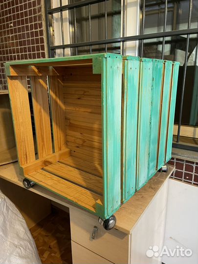 Ящик деревянный стол