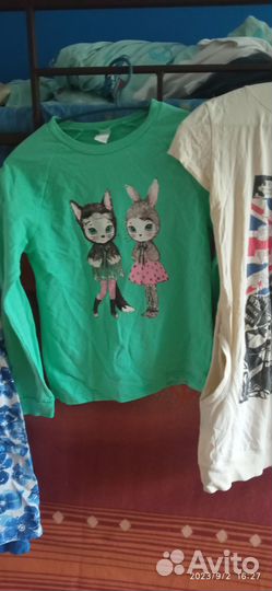 Вещи на девочку 9-10 лет, пакетом и по отдельности