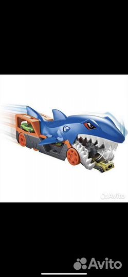 Трек HotWheels Голодная акула