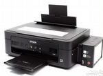 Цветной Принтер сканер копир струйный epson l210