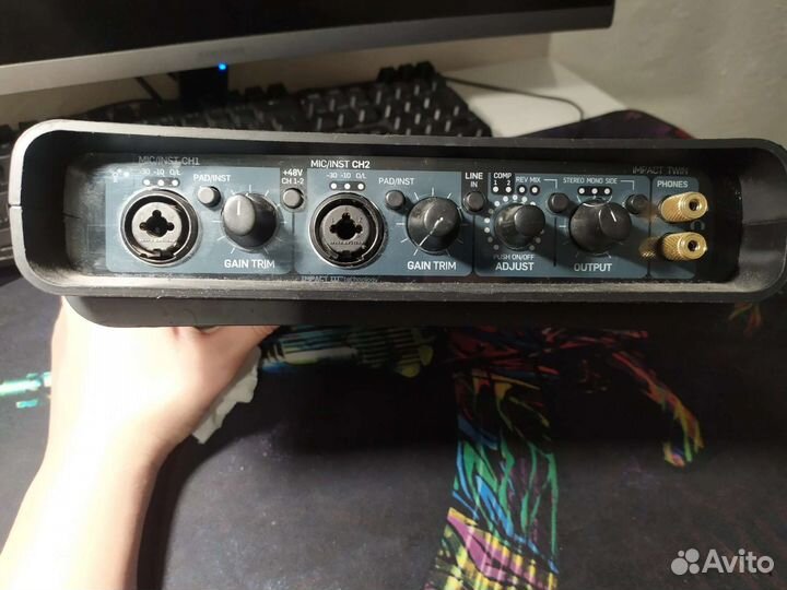 Звуковая карта tc Electronic twin impact