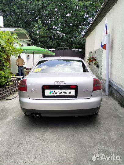 Audi A6 2.4 МТ, 2002, 256 000 км