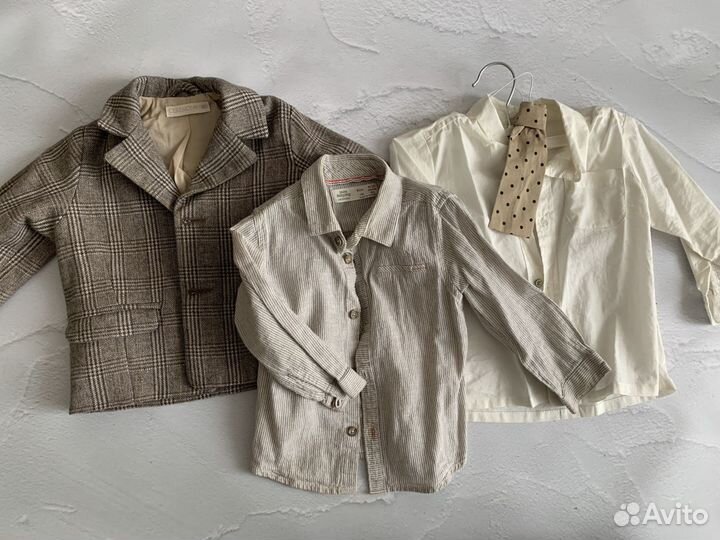 Пиджак, рубашки 80р