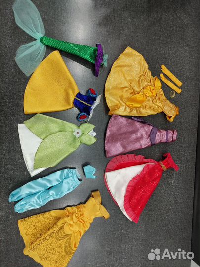 Куклы принцессы Диснея и аутфиты