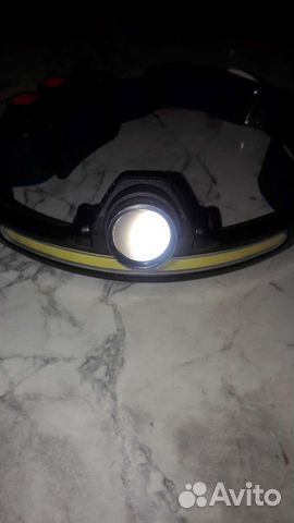 Налобный фонарь аккумуляторный