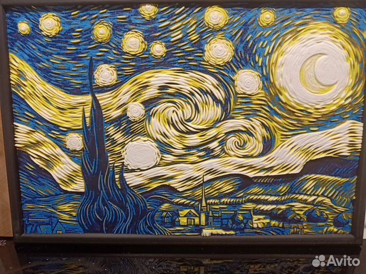 Репродукция печать картины на 3Д принтере