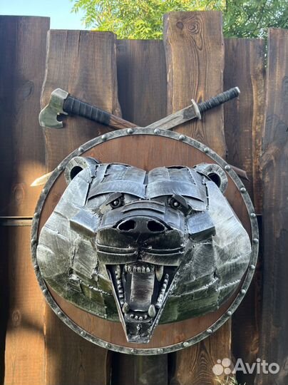 Макет головы медведя