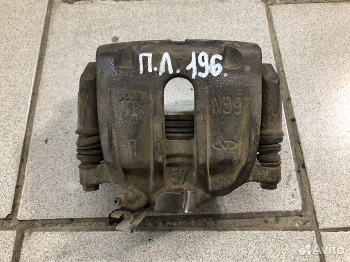 Суппорт тормозной передний chery fora 2.0 1.6