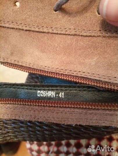 Ботинки жен Geox Италия нат кожа демисезон 41р