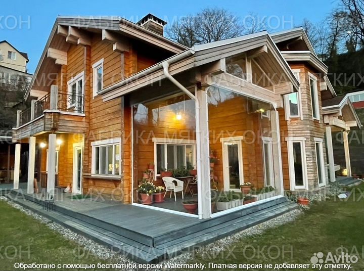 Мягкие окна пвх по вашим размерам