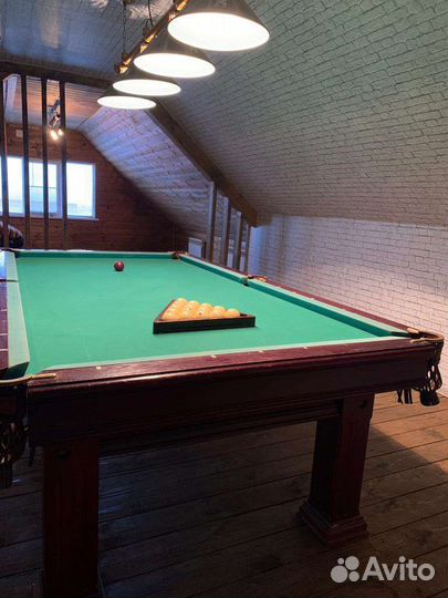 Баня на дровах с бассейном