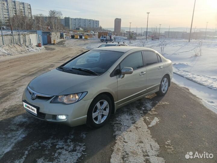 Honda Civic 1.8 AT, 2008, 215 000 км