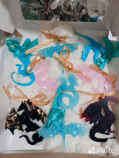 Набор елочных игрушек