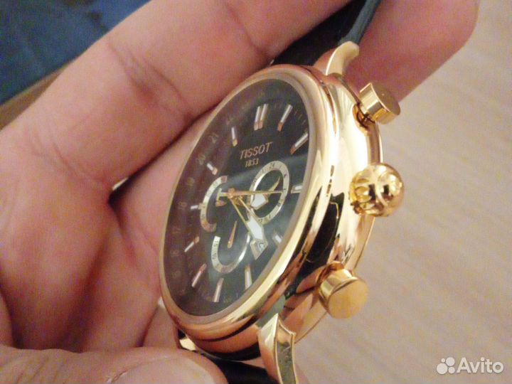Золотые часы Tissot 18k